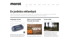 Desktop Screenshot of morot.se