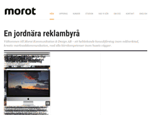 Tablet Screenshot of morot.se